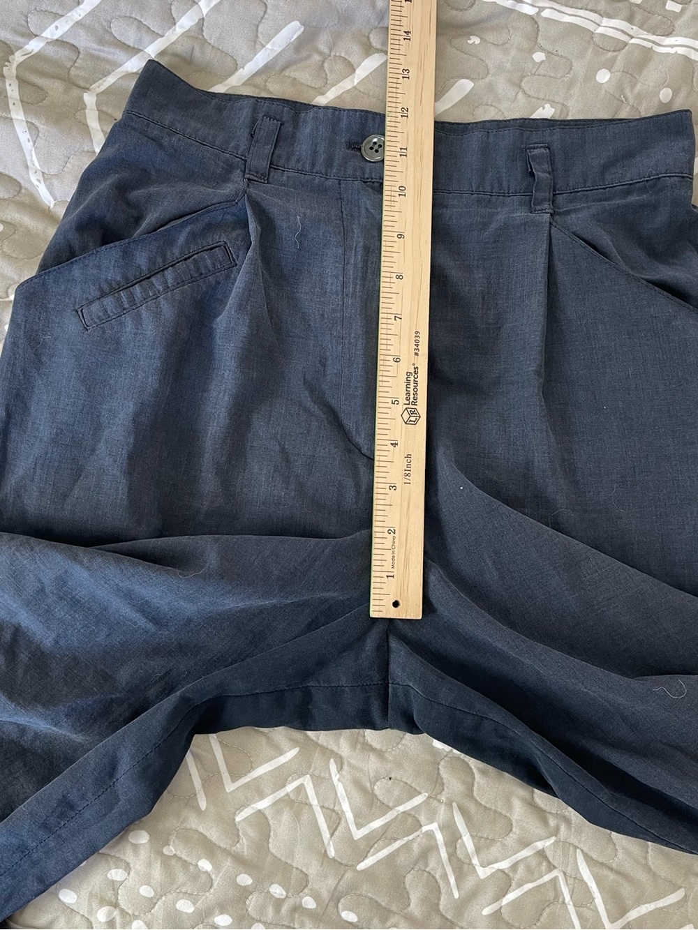 Vintage 1990's Catalina Cotton Safari Tropical Patch Barrel Taper Pants 4 Small - Picture 11 of 13